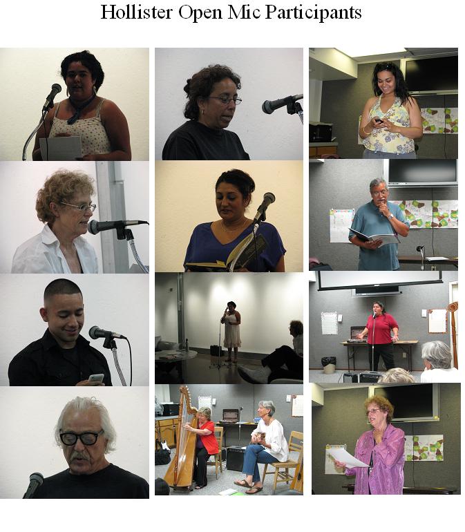 Open mic Participants
