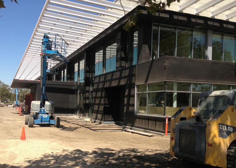 San Benito County Courthouse under construction