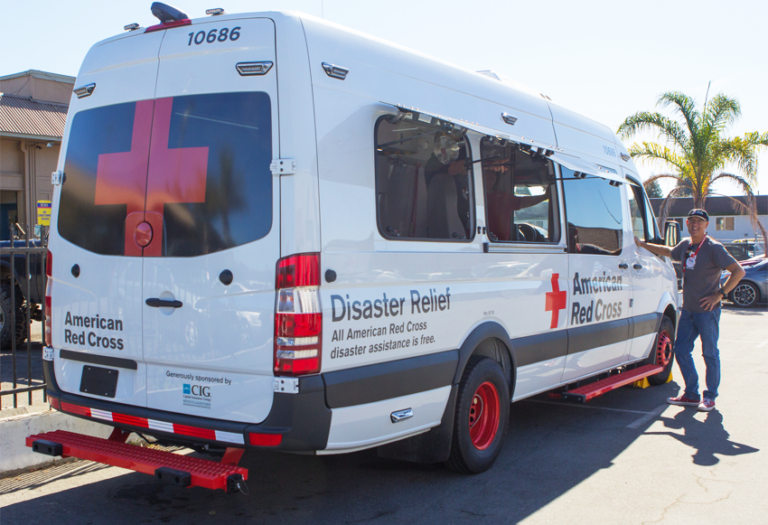 Red Cross Central Coast Chapter unveils new emergency response vehicle