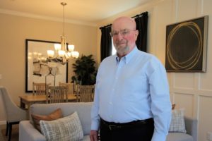 Hugh Bikle, president of Stone Bridge Homes. Photo by Robert Eliason.