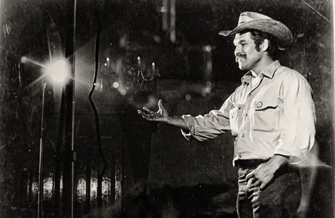 Luis Valdez performing (Courtesy ETC).