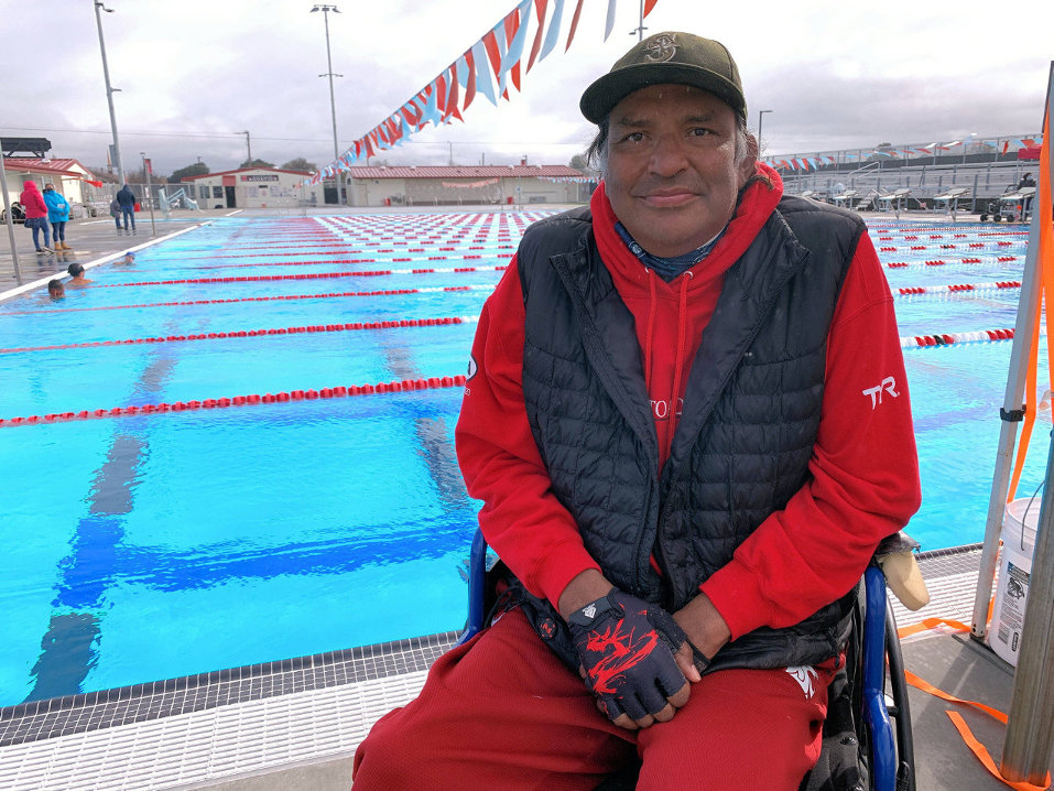 Coach Michael Fujii. Photo by Robert Eliason