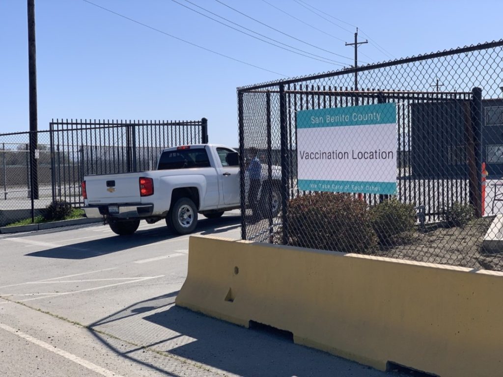 Entrance to Earthbound Farms in San Juan Bautista. Photo by Robert Eliason.