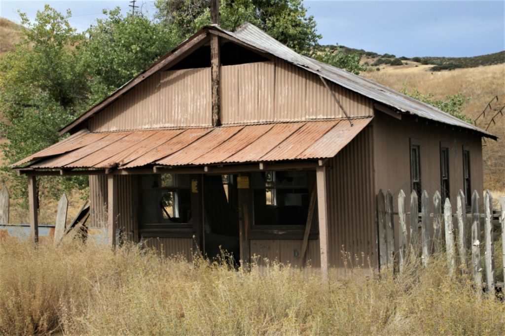 The town's post office also burned during the 2010 fire. Photo by John Chadwell.
