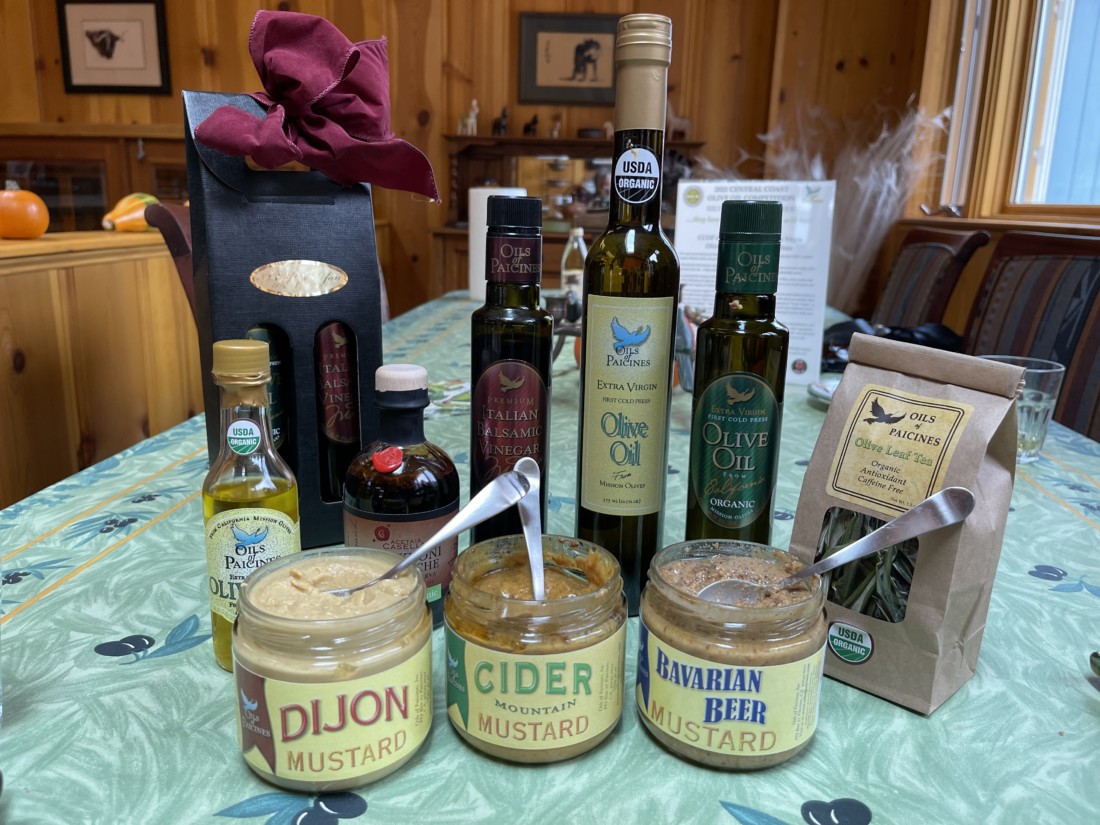 Oils of Paicines products. Photo by Robert Eliason.