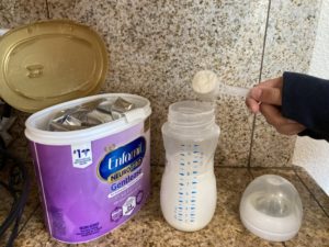 Baby formula. Photo by Noe Magaña.