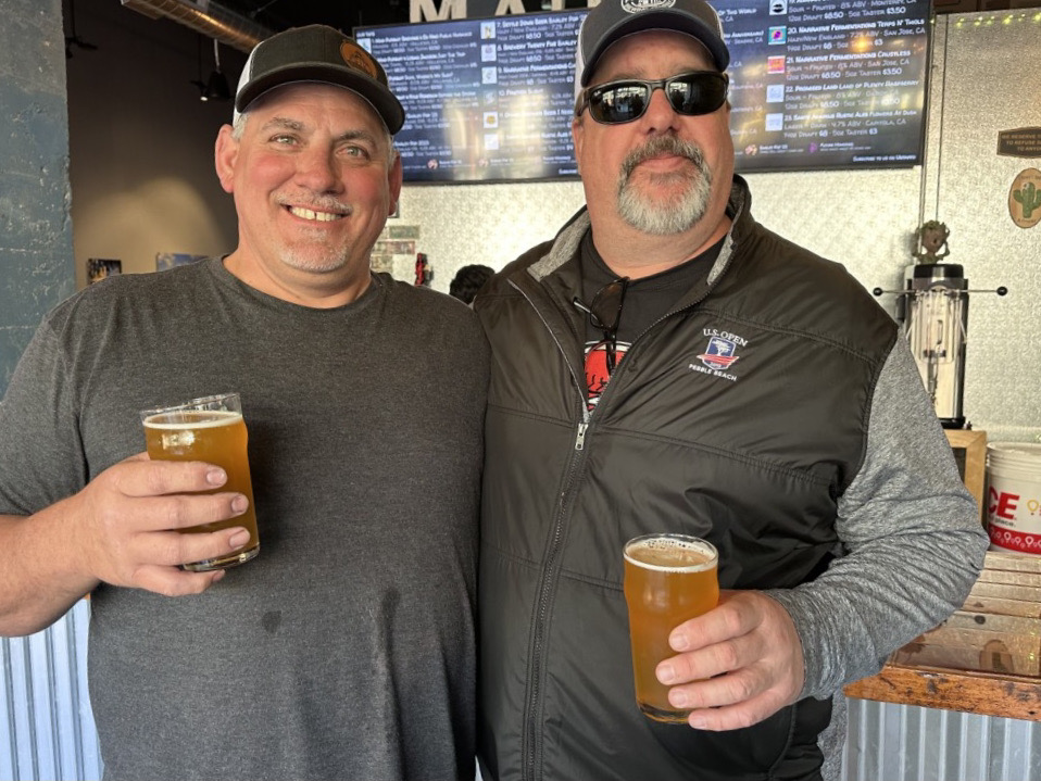 Casey Shaffer and Mike Kirschmann. Photo by Robert Eliason.